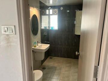 Bathroom in 3 BHK Apartment at SMR Vinay Estella, Ms Palya – for Rent