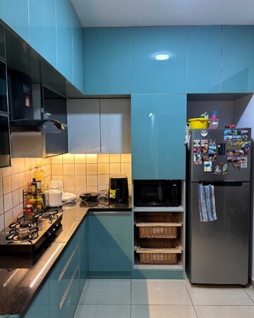 Kitchen in 2 BHK Apartment at Goyal Orchid Piccadilly, Thanisandra Main Road – for Rent