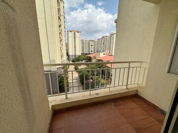 Balcony in 2 BHK Apartment at Godrej Woodsman Estate, Hebbal – for Rent