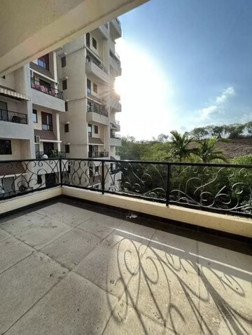 Balcony in 3 BHK Apartment at Raheja Vistas Phase II, Mohammadwadi – for Sale
