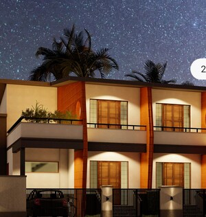 Living Room in 3 BHK Villa at Nessai – for Sale