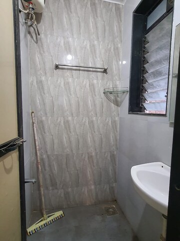 Bathroom in 1 BHK Apartment at The Baya Central, Lower Parel – for Rent