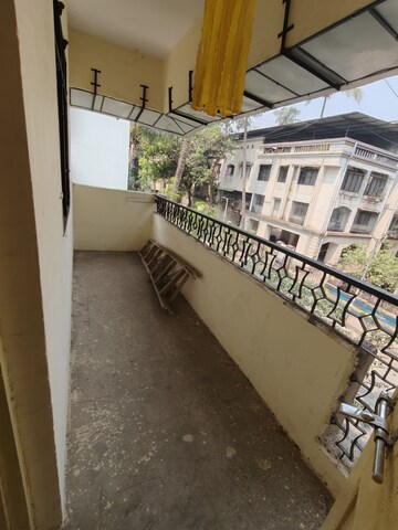 Balcony in 2 BHK Apartment at Shreerang CHS, Shrirang Society – for Rent