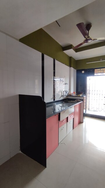 Kitchen in 2 BHK Apartment at Mohan Pride, Kalyan West – for Rent