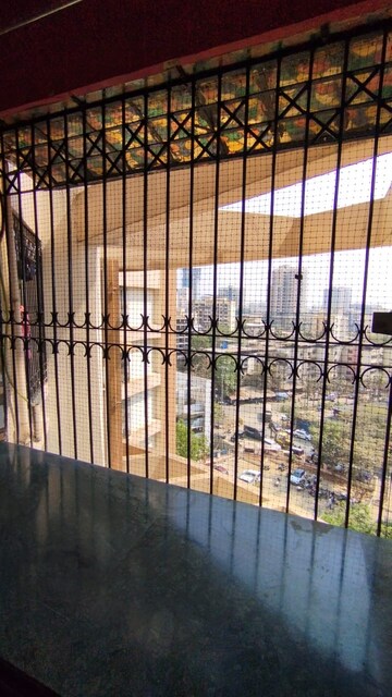 Balcony in 2 BHK Apartment at Mohan Pride, Kalyan West – for Rent