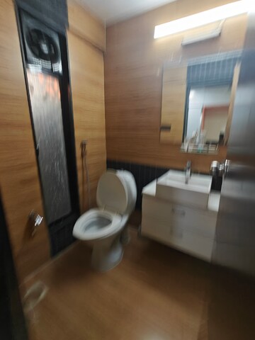 Bathroom in 3 BHK Apartment at Sagar Darshan Towers, Nerul – for Rent