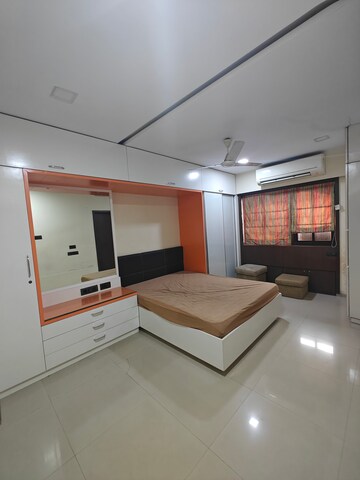 Living Room in 3 BHK Apartment at Sagar Darshan Towers, Nerul – for Rent