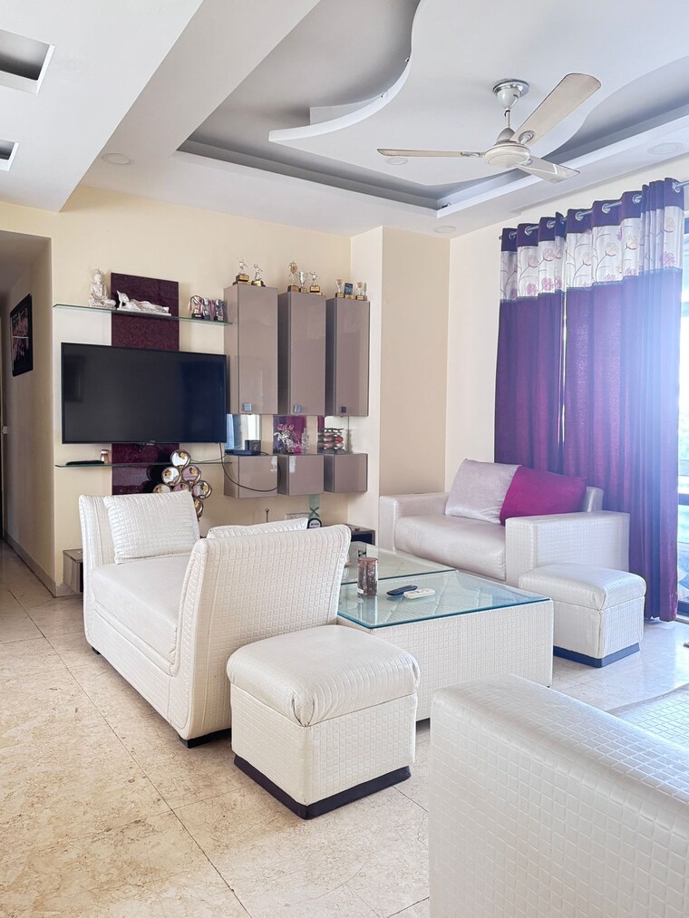 Living Room, unitech-fresco 3 Bedroom 1662 Sq.Ft. Apartment In Sector 50 Gurgaon 8346221