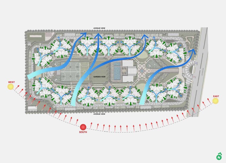 Master Plan, pride-world-city-wellington 2 Bedroom 780 Sq.Ft. Apartment In Charholi Budruk Pune 8346288