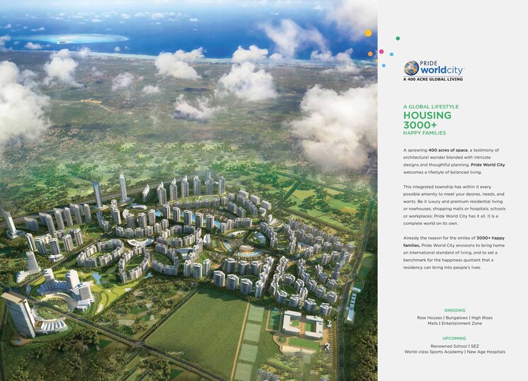 Exterior View, pride-world-city-wellington 2 Bedroom 780 Sq.Ft. Apartment In Charholi Budruk Pune 8346288