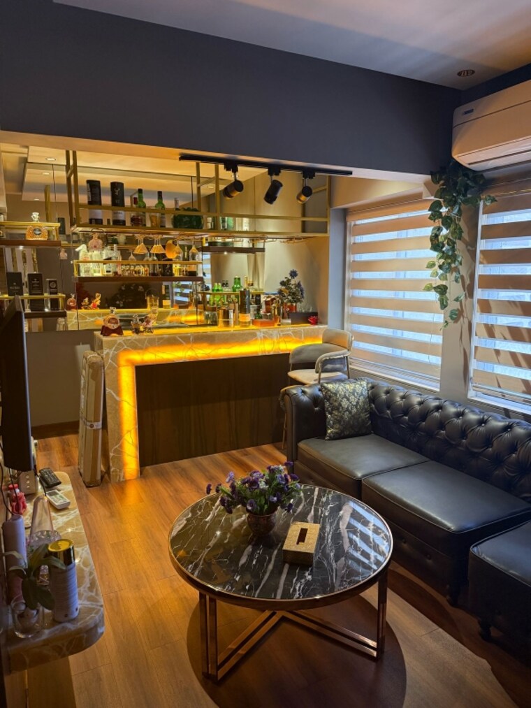 Living Room, auralis-the-twins 6+ Bedroom 3500 Sq.Ft. Apartment In Louis Wadi Thane 8346305