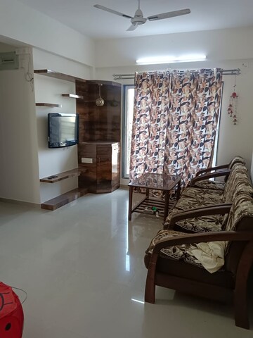 Living Room in 1.5 BHK Apartment at Dheeraj Jade Residences, Wagholi – for Rent