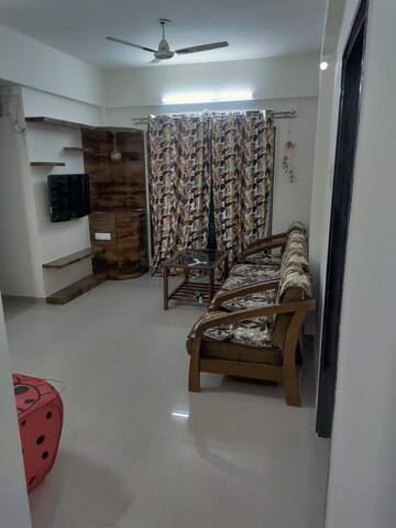 Living Room in 1.5 BHK Apartment at Dheeraj Jade Residences, Wagholi – for Rent