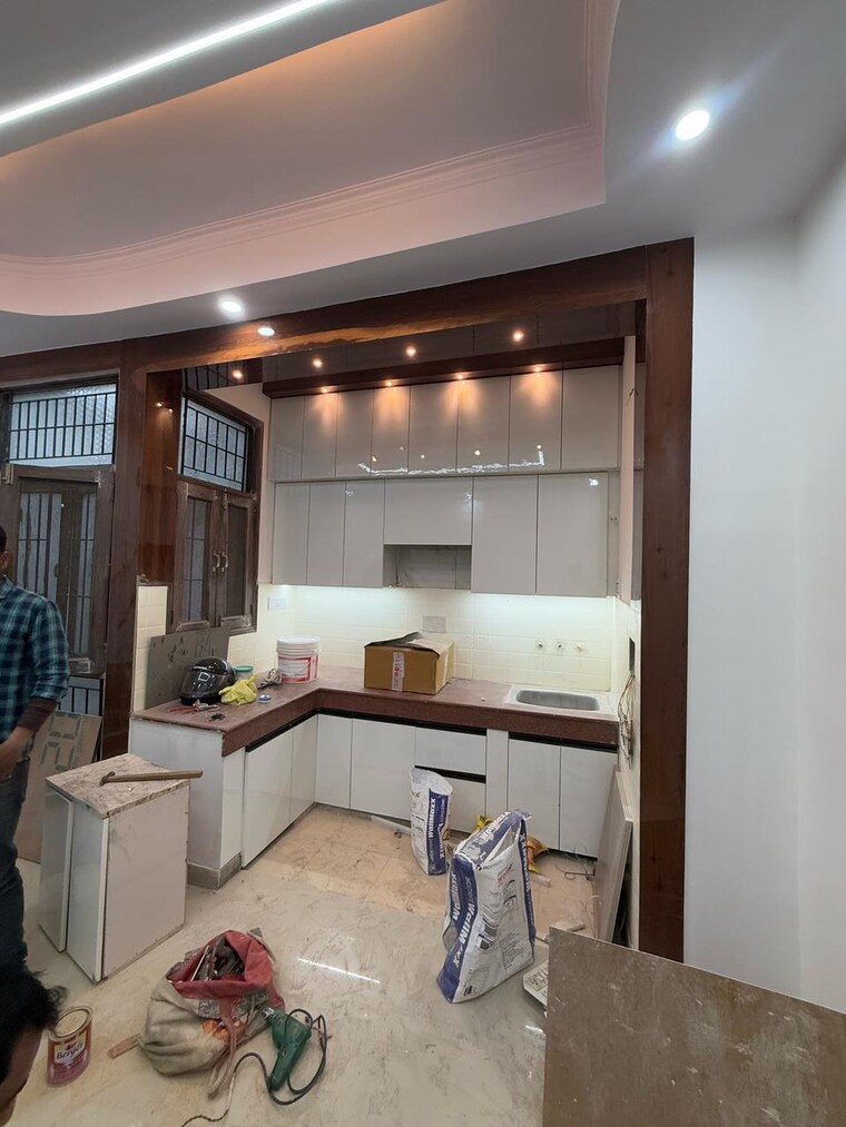 Kitchen, niho-marvel-scottish-garden 3 Bedroom 1485 Sq.Ft. Apartment In Ahinsa Khand 2 Ghaziabad 8346666