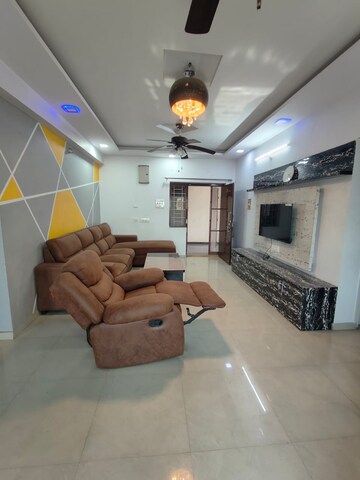 Living Room in 2 BHK Apartment at Raghavendra Arcade, Kondapur – for Rent