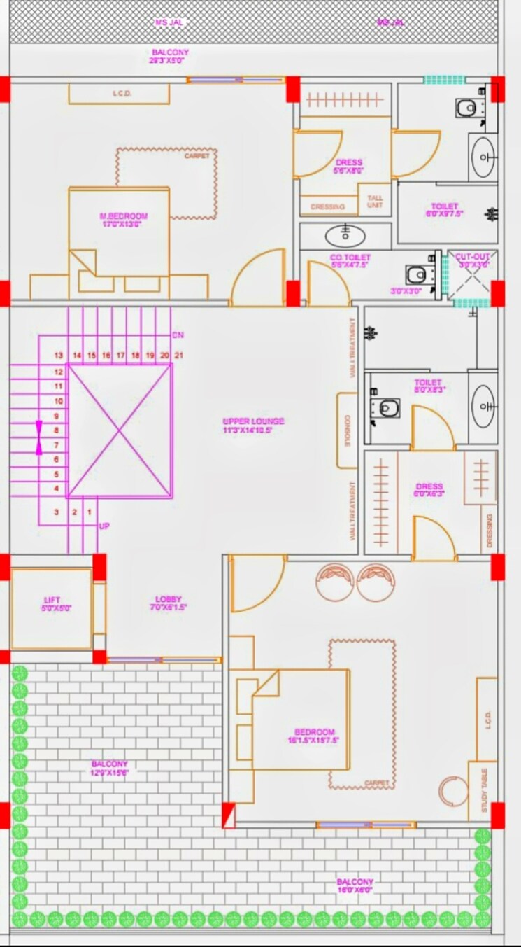 Floor Plan, nirman nagar 5 Bedroom 7000 Sq.Ft. Independent House In Nirman Nagar Jaipur 8346740