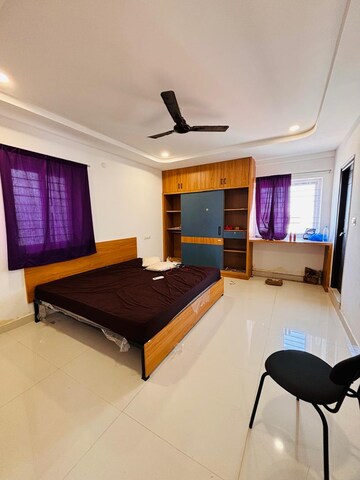 Living Room in 3 BHK Apartment at Raghavendra Arcade, Kondapur – for Rent