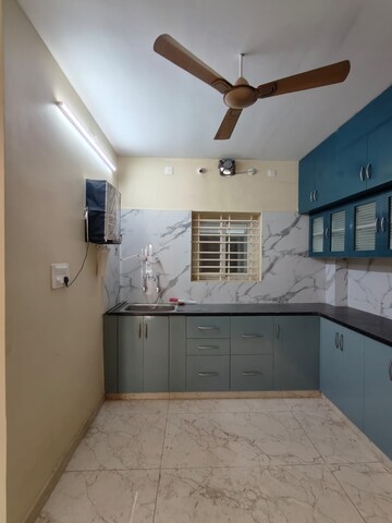 Kitchen in 3 BHK Apartment at Raghavendra Arcade, Kondapur – for Rent
