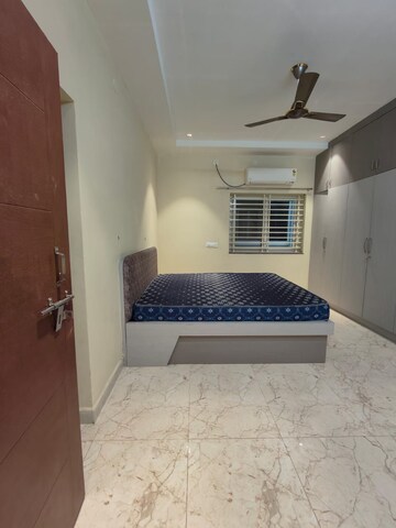 Bedroom in 3 BHK Apartment at Raghavendra Arcade, Kondapur – for Rent