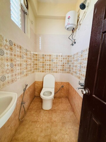 Bathroom in 2 BHK Apartment at Raghavendra Arcade, Kondapur – for Rent