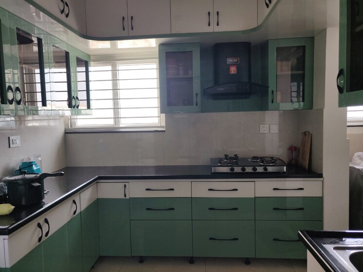 Kitchen, puppalaguda 3 Bedroom 1950 Sq.Ft. Apartment In Puppalaguda Hyderabad 8346770