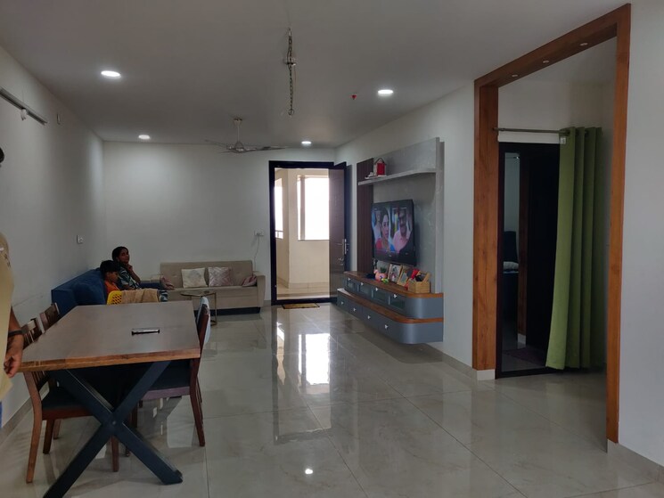 Living Room, puppalaguda 3 Bedroom 1950 Sq.Ft. Apartment In Puppalaguda Hyderabad 8346770