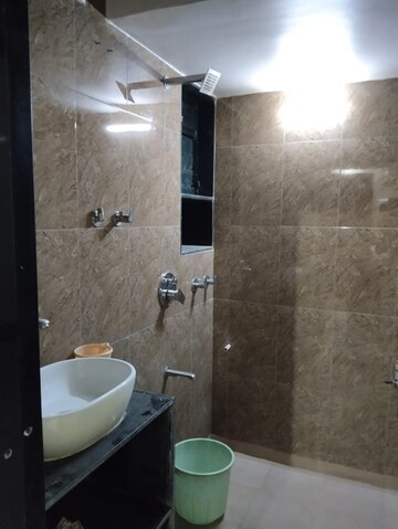 Bathroom in 1 BHK Apartment at Sai Mauli New Panvel East, New Panvel East – for Rent