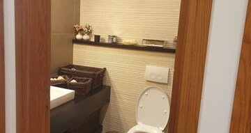 Bathroom in 2 BHK Apartment at Ratnakar CHS, Andheri West – for Rent