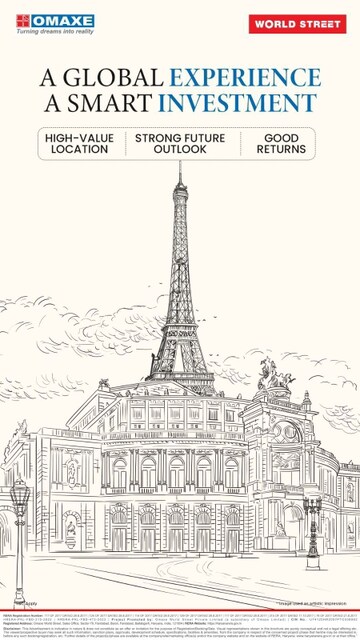  Shop – Map Location View at Omaxe World Street, Sector 79 - for Sale