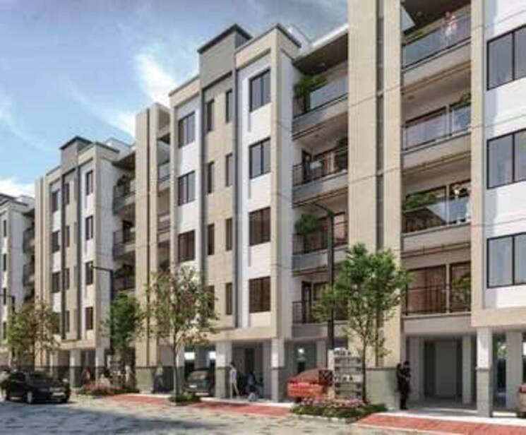 Exterior View, breez-flora-avenue-33 3 Bedroom 1435 Sq.Ft. Builder Floor In Sohna Sector 33 Gurgaon 8346984