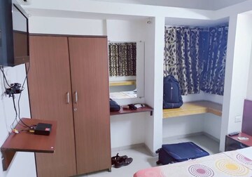 Master Bedroom in 1 BHK Apartment at Krish The Pavillion, Kharadi – for Rent