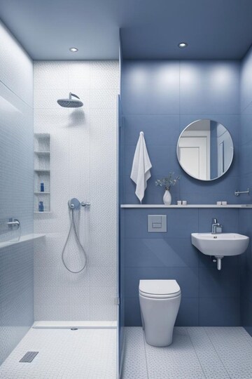 Bathroom in 3.5 BHK Villa at Yarandahalli – for Sale