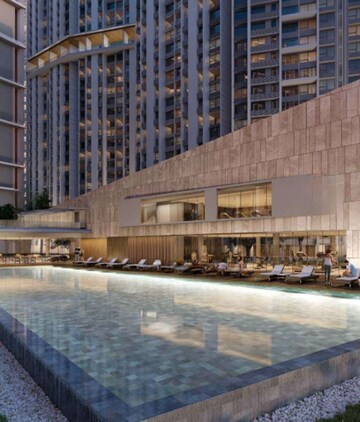 2 BHK Apartment – Exterior View View at Kalpataru Immensa, Kolshet Road - for Rent