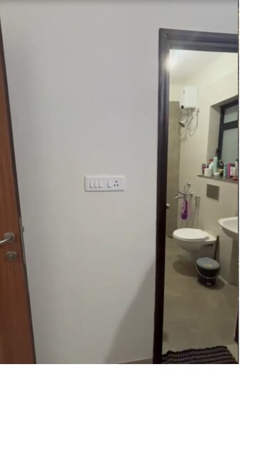 Bathroom in 1 RK Apartment at Duville Riverdale Suites, Kharadi – for Rent