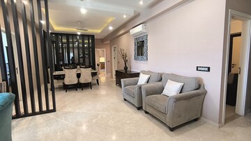 Living Room in 3 BHK Apartment at DLF The Crest, Sector 54 – for Rent