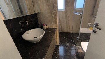 Bathroom in 3 BHK Apartment at DLF The Crest, Sector 54 – for Rent