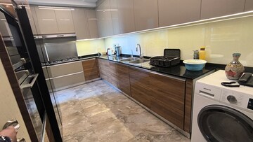 Kitchen in 3 BHK Apartment at DLF The Crest, Sector 54 – for Rent