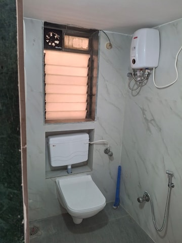 Bathroom in 2 BHK Apartment at Vardhman Gardens, Balkum Pada – for Rent
