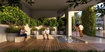 Balcony in 3 BHK Apartment at Vertex 33 West, Nallagandla – for Sale