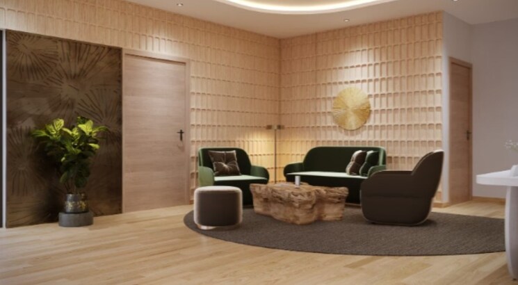 Living Room, vertex-33-west 3 Bedroom 1930 Sq.Ft. Apartment In Nallagandla Hyderabad 8347364