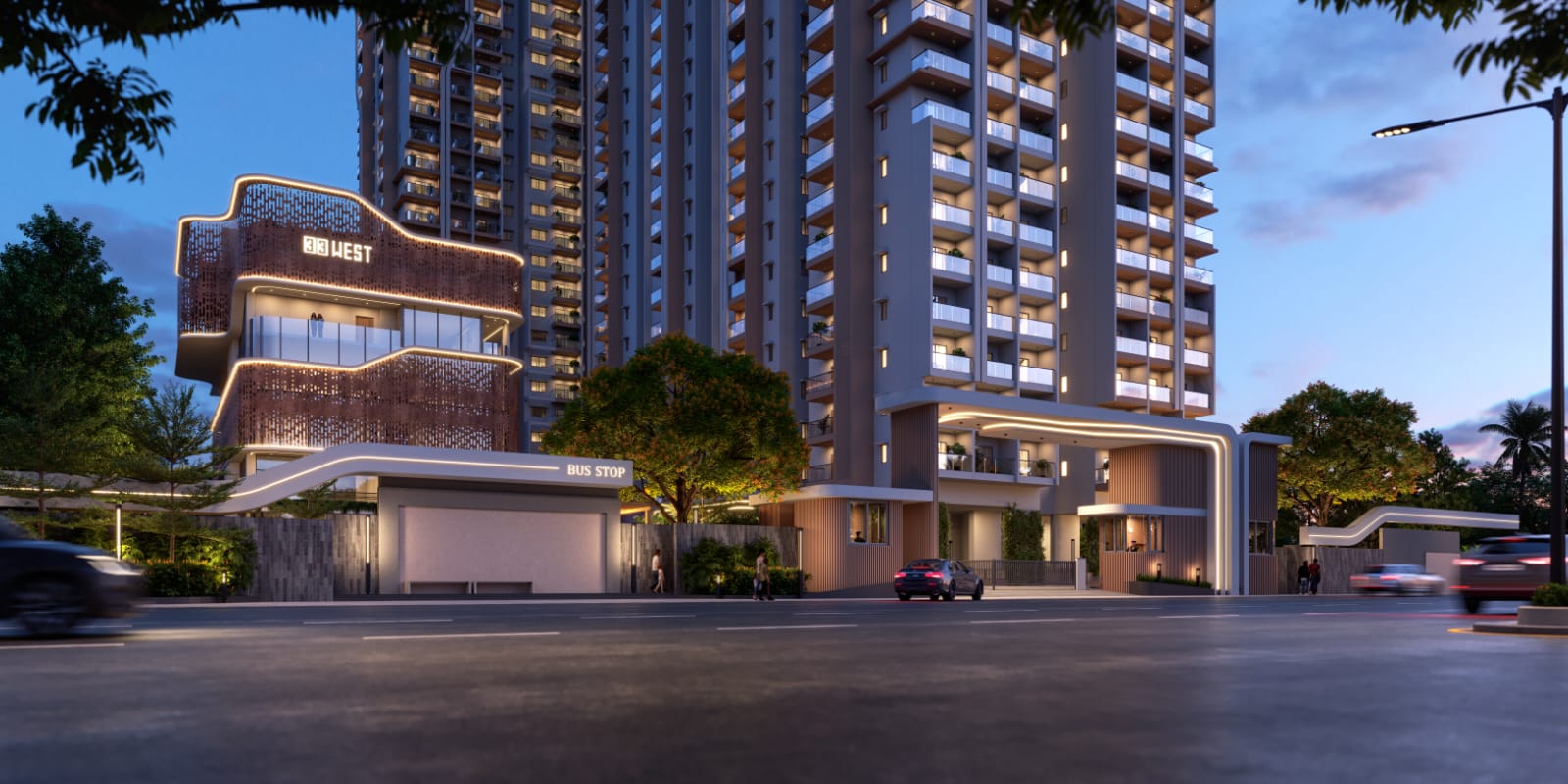 3 BHK + Pooja Room,Study Room,Extra Room Apartment For Sale in Vertex 33 West