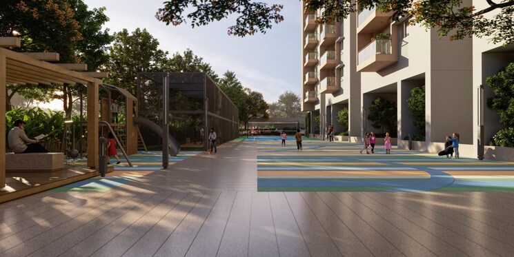 Exterior View, vertex-33-west 3 Bedroom 1930 Sq.Ft. Apartment In Nallagandla Hyderabad 8347412