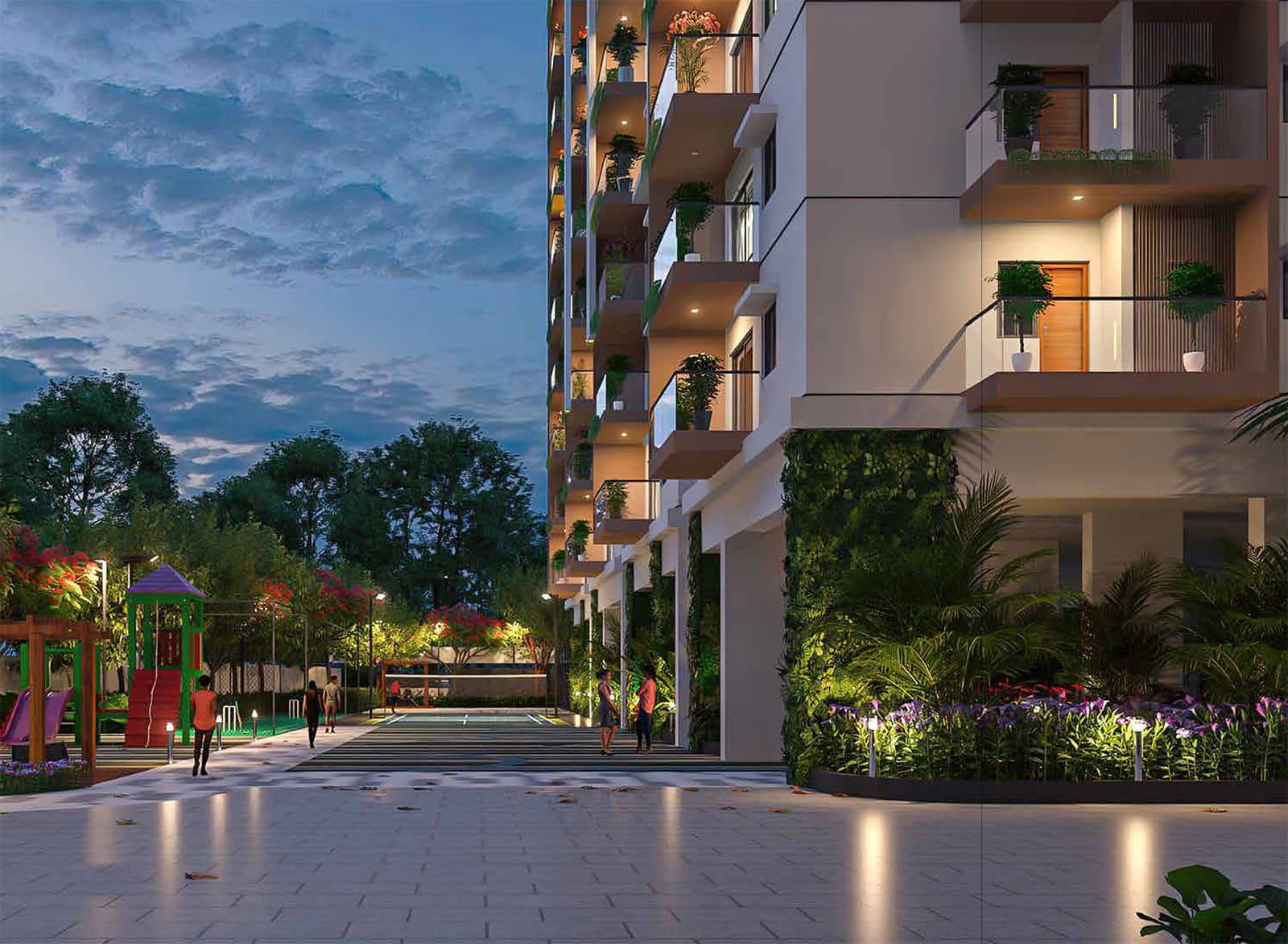 2 BHK + Pooja Room,Study Room,Extra Room 1360 Sq.Ft. Apartment in Vertex 33 West