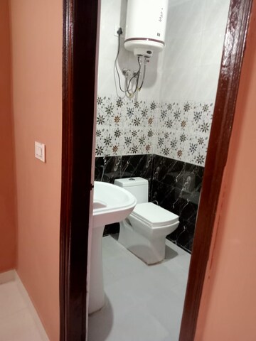 Bathroom in 2 BHK Builder Floor at Freedom Fighters Enclave – for Rent