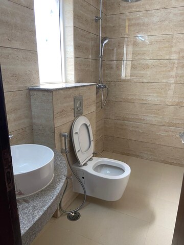 Bathroom in 2 BHK Builder Floor at Ace Palm Floors, Sector 89 – for Rent