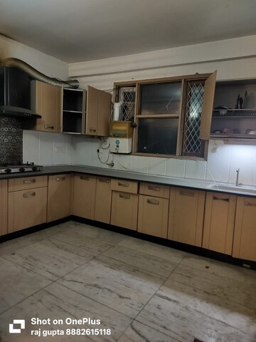 Kitchen in 3 BHK Builder Floor at Paryavaran Complex – for Rent