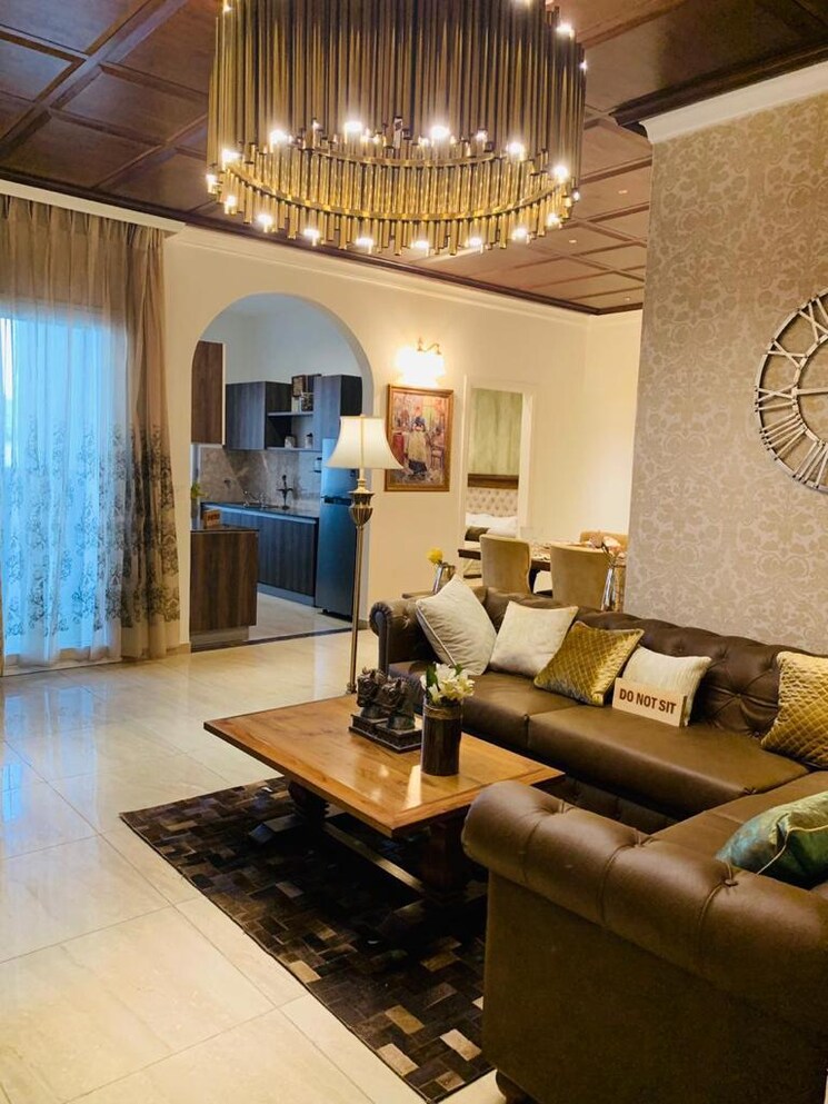 Living Room, sushma-crescent 2 Bedroom 1310 Sq.Ft. Apartment In Dhakoli Village Zirakpur 8347518