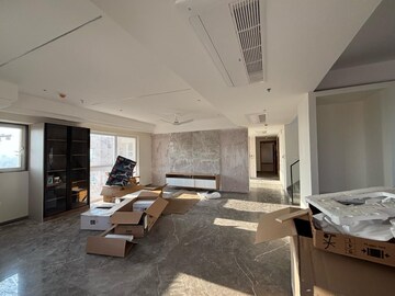 Living Room in 3 BHK Apartment at Prestige Tranquil, Kokapet – for Rent