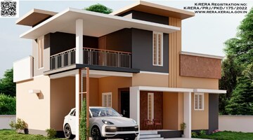 3 BHK Villa – Exterior View View at Olavakkode - for Sale