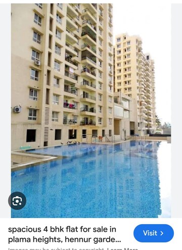 4 BHK Penthouse For Resale in Plama Heights Hennur Bangalore  8347804